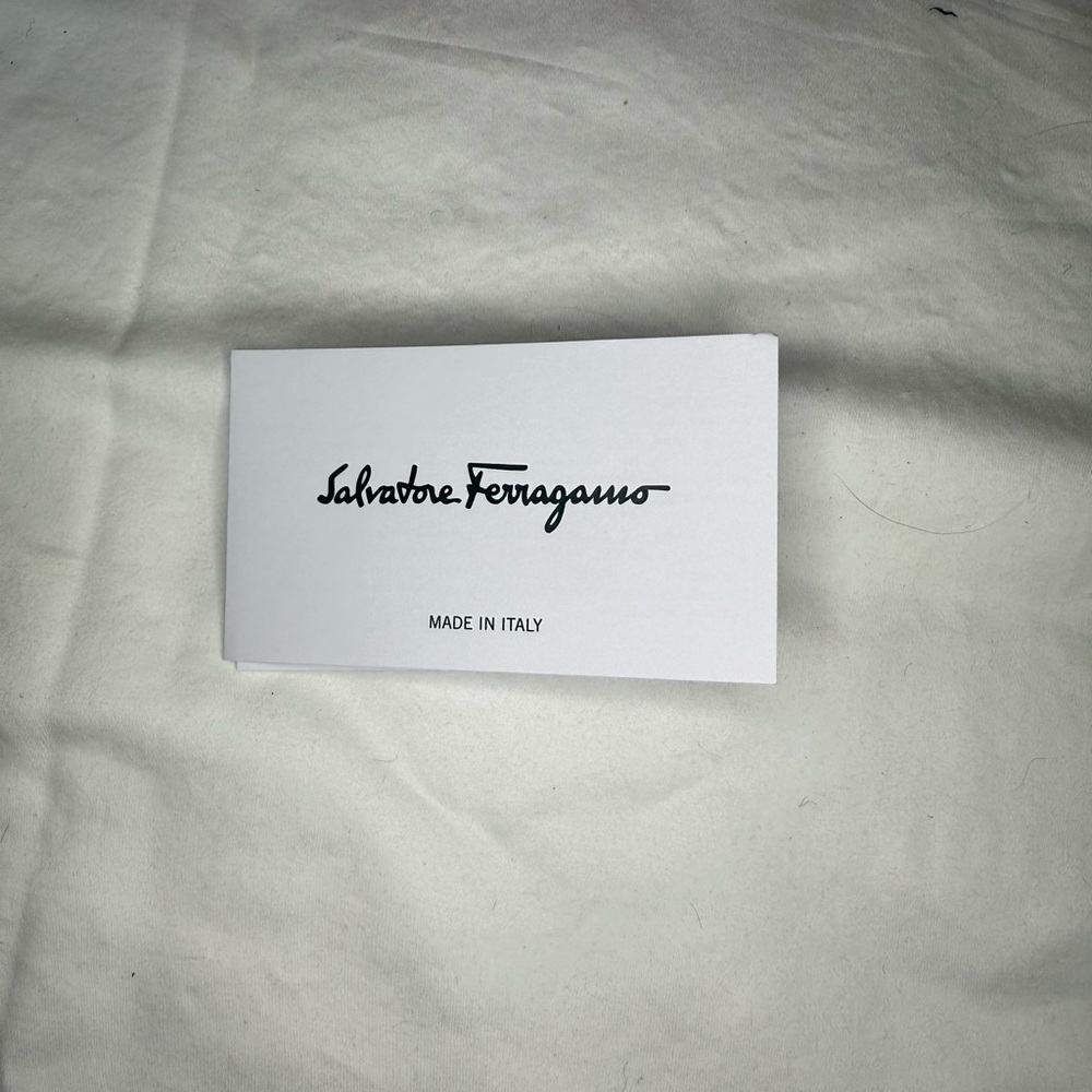 Salvatore Ferragamo black and gold tennis shoes! - Picture 8 of 11